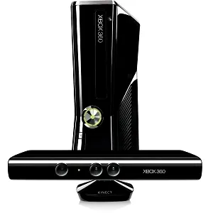 Microsoft Xbox 360 With Kinect 4GB Black Console • $100