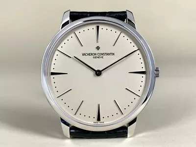 *Rare* Vacheron Constantin 18K White Gold Patrimony Manal Wind Watch In FULL SET • $1