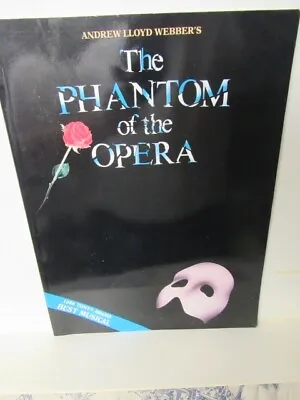 Vtg. Andrew Lloyd Webber's Phantom Of The Opera Song Book • $29.99