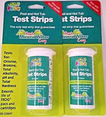 2 Pack Frog Pool & Spa Test Strips - 100 Count - 01-14-3318 • $23.99