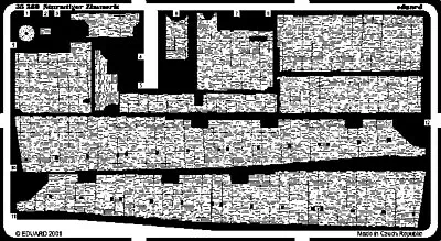 Eduard Photo-etched Zimmerit For 1/35 Sturmtiger For Tamiya Kit • $7.38