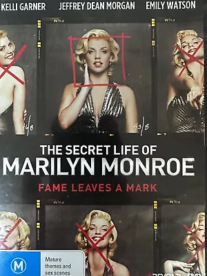 THE SECRET LIFE OF MARILYN MONROE (2015 Mini Series) DVD BRAND NEW! • $4.99