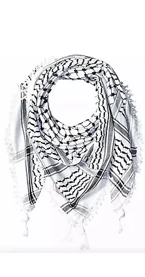 Keffiyeh Arab Scarf Palestine Thick Tassels Original Hirbawii Made In Palestine • $28