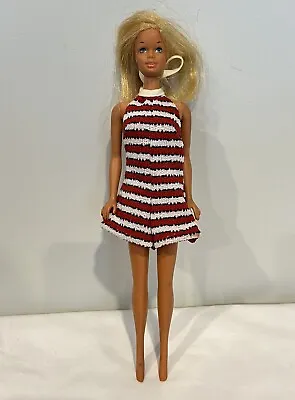 Vintage 1966 Tan Malibu Barbie Doll Twist 'N Turn Torso Made In Japan • $17.95