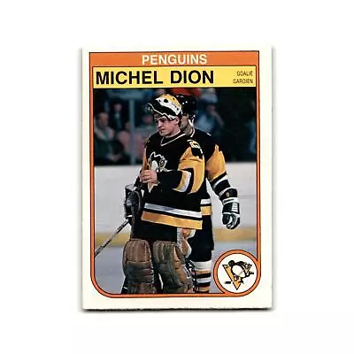 1982 O-Pee-Chee Michel Dion Pittsburgh Penguins #267 • $2.75