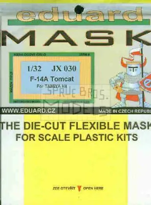 EDUJX030 1:32 Eduard Mask - F-14A Tomcat (TAM Kit) #JX030 • $14.89