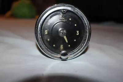 Vintage Lux Clock Mfg. Co. Auto Car Dash Clock • $30