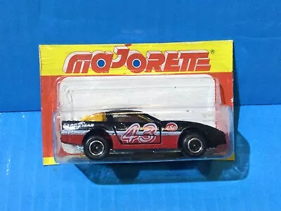 80s MAJORETTE CHEVROLET CORVETTE NO.215/268 BLACK OPENING  DOORS FRANCE RARE • $8.74