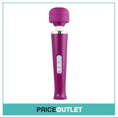 10 Speed Chargable Magic Wand Body Massager Powerful Waterproof 10 Vibration Mod • £14.99