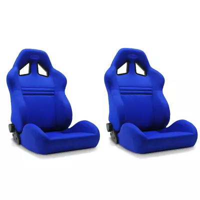 SAAS Universal Kombat Seats (2) Dual Recline Blue ADR Compliant • $700