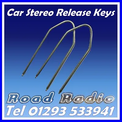 Radio Cd Removal Pins Tools For Ford Fiesta Focus Mondeo Ka • £1.99