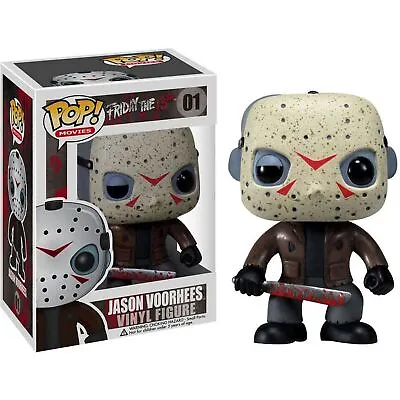 Funko Pop Jason Vorhees (01) Friday The 13th Horror Movie Vinyl Figure Figurine • £14.99