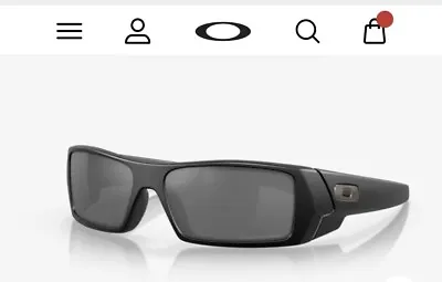 NEW Oakley Gascan POLARIZED Sunglasses Matte Black W/ Black Iridium Lens • $110