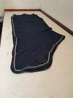 £8 • Buy 5'3  Blue Standard Waffle Cooler Rug -D17