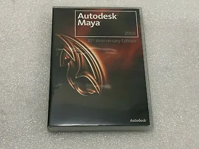 Autodesk Maya 2009 10th Anniversary Edition English Language DVDs Only No Codes • $15