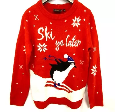 XMAS JUMPER SIZE M NEW. 36 Chest. • £12.99