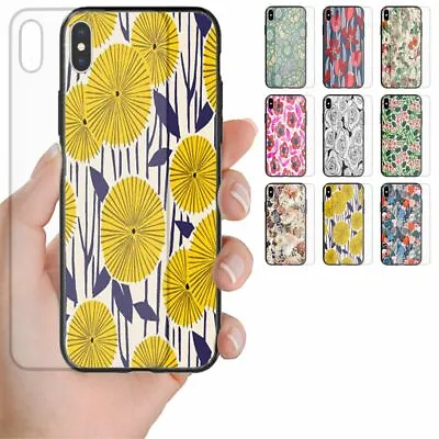 For OPPO Phone Series - Floral Theme Pattern Tempered Glass Back Phone Cover #1 • $14.98