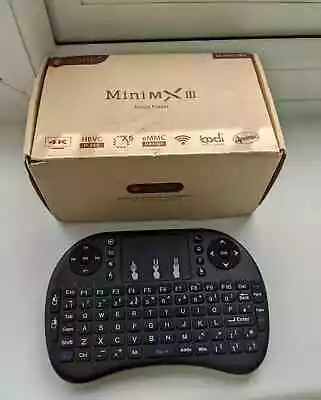 Beelink Mini MXIII-II Android 6.0 KODI 4K Media Player With Wireless Keyboard • £10.50
