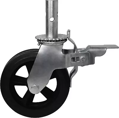 8 Inch Scaffolding Wheels Scaffold Caster With Dual Locking Brakes Heavy... • $43.09