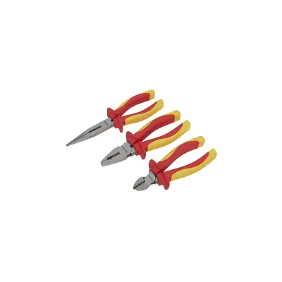Sealey AK83452 3 Piece Pliers Set VDE Approved • £44.95