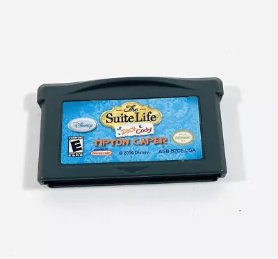 Suite Life Of Zack And Cody Tipton Caper (Nintendo Game Boy Advance GBA  ML182 • $8.49