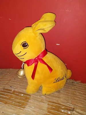 Lindt Chocolate Stash Bunny - Plush Soft Toy Rabbit With Pocket 11” - Easter • £9.99