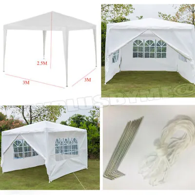 £62.27 • Buy Gazebo Marquee Party Tent With Sides Waterproof Garden Patio Outdoor Canopy