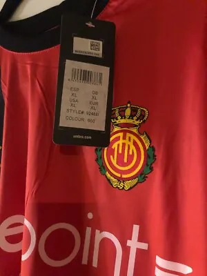 RCD Mallorca 18/19 Home Soccer Jersey Shirt Kit XL Umbro NWT LFP SPAIN • $68