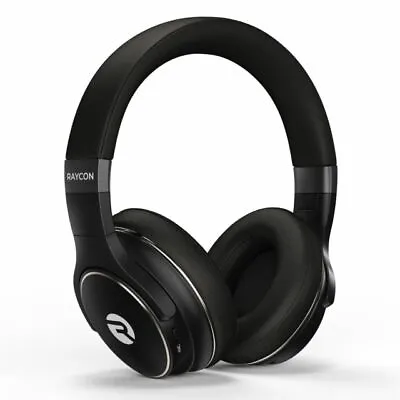 Raycon RBH820-BlK H20 Wireless Noise-Cancelling Over-the-Ear Headphones - Black • $50