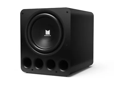 Monolith 16in THX Ultra 2000 Watt Powered Subwoofer Low Distortion - Matte Black • $2914.96