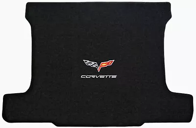 Lloyd Mats VELOURTEX Rear Deck Mat W/ CORVETTE Logo & Lettering 2005 To 2013 C6 • $202.99