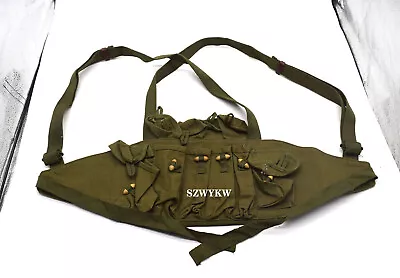 Supplus Original Chinese Army PLA Type 79 Chest Rig Ammo Pouch Khaki 　 • $24.80