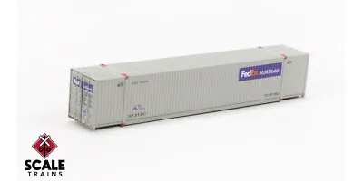 Scale Trains Sxt11643 N Scale Fed Ex 53' Cmic Container 3 Pack • $34.95