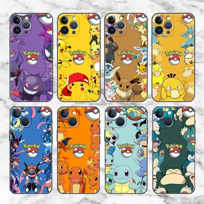 £9.95 • Buy Pokémon Characters Soft Silicone Case For IPhone14 13 12 11 XR XS 8 7 ProMaxPlus