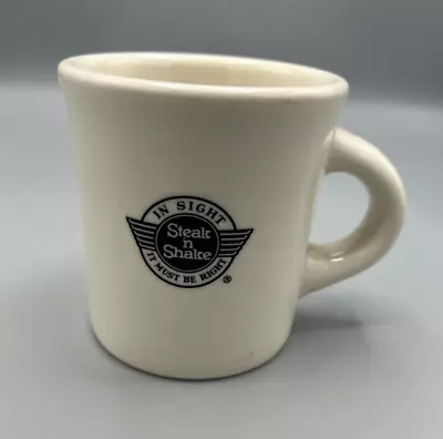 Steak And Shake Restaurant Coffee Mug Homer Laughlin Vintage • $12.95