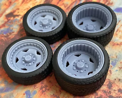 Resin 21/20-inch Centerline Convos Model Car Wheels 1/24 1/25 Scale; Staggered • $16.99