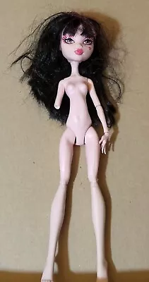 Monster High 11  Doll DRACULAURA Black & Pink Hair Nude No Clothes 2008 C181 • $18.05