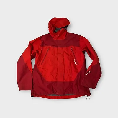 Red Marmot Gore-Tex Pro Shell Hooded Rain Jacket Men's Size XL • $175