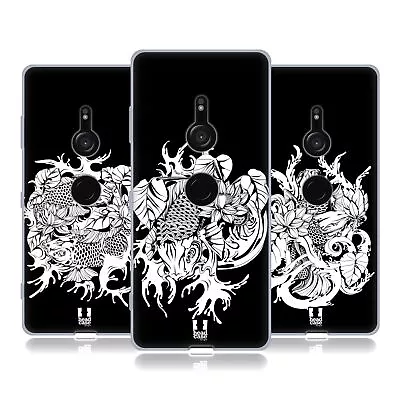 Head Case Designs Black And White Koi Fish Tattoo Gel Case For Sony Phones 1 • $14.95