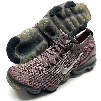 NIKE Air Vapormax Flyknit 3 Plum Eclipse AJ6910-200 Women’s Running Sneaker US 8 • $64.95