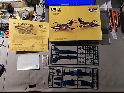 Minicraft Hasegawa Model Kit 1:72 F9f-2 Panther Kit #1138 In Box • $13.99