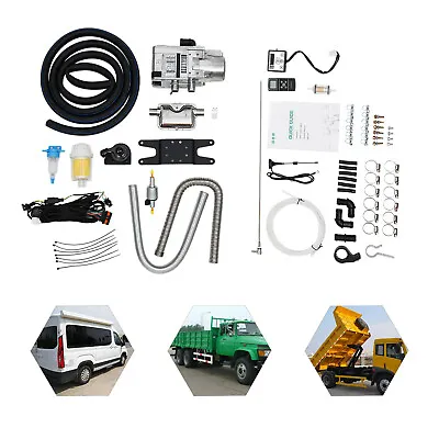 Diesel Water Heater Kit For RV Cars Heat Conduction Coolant Heating 5KW 12V • $310