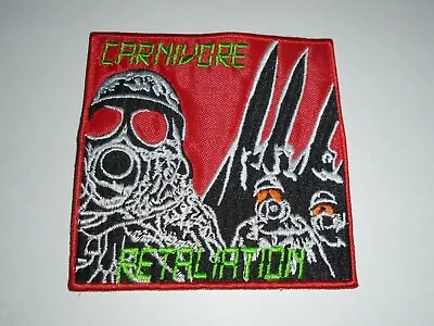 Carnivore Retaliation Embroidered Patch   • $6.99