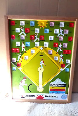 Vintage Pressman Toys Action CARL YASTRZEMSKI Baseball Game - 1962  Board Only • $25