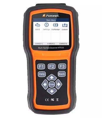 FOXWELL NT530 DIAGNOSTIC SCANNER TOOL ABS EPB SAS CODE READER  For MERCEDES BENZ • $168.98