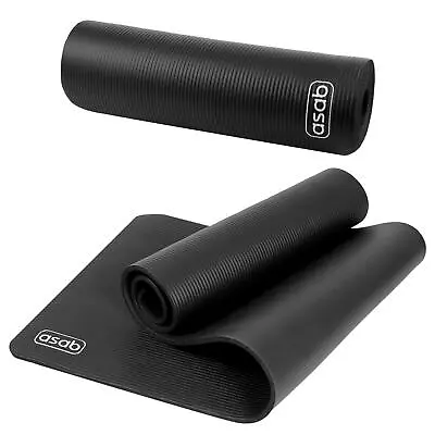 Anti Slip 10mm Thick Yoga Mat Home Sport Pilates Fitness Men Women NBR Yoga Mat • £9.99