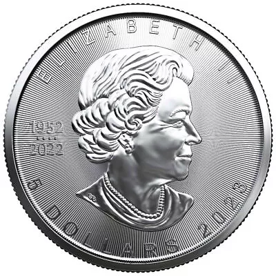 2023 $5 Silver Canadian Maple Leaf 1 Oz BU • $26.67