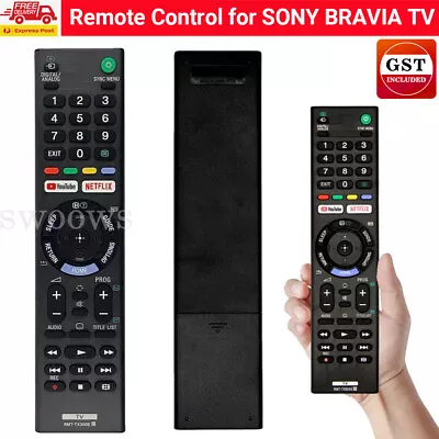 Universal Remote Control RMT-TX300E For SONY BRAVIA TV NETFLIX LED Series HD 4K • $11.29