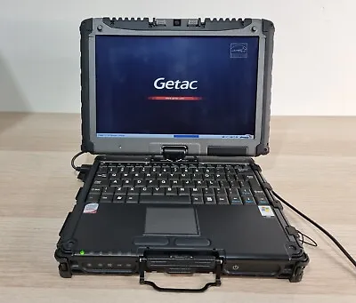 GETAC V100 Rugged Notebook Convertible Computer Laptop PC Tablet 10.4  PartsOnly • $649.99