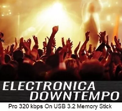 Electronica Downtempo Catalogue 9000 High Quality DJ Friendly MP3’s (On USB) • £49.99
